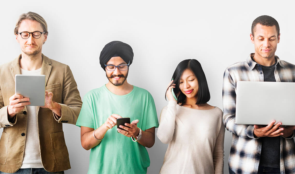 photo of people applying for a loan